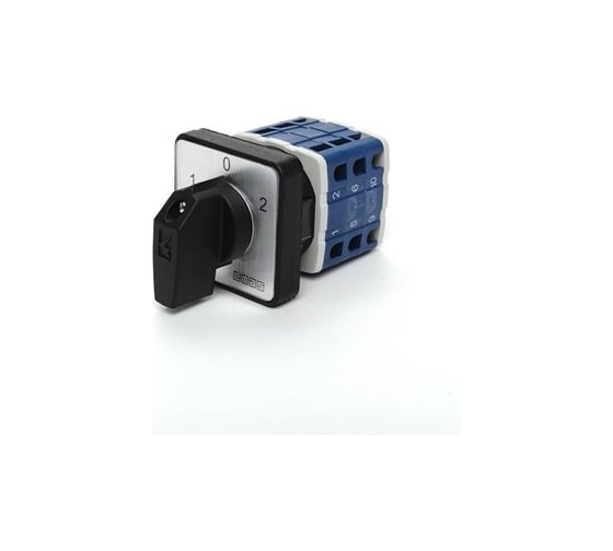 Переключатель управления двигателем Emas трехфазный 1-0-2 20А PSA020MS334S