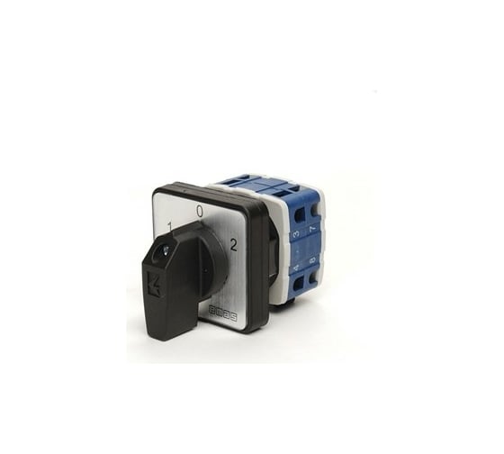Переключатель управления двигателем Emas однофазный 1-0-2 16А PSA016MS134S