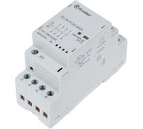 Модульный контактор Finder 2но+2нз, контакта 25а, = 120в Ac/Dc, - Agsno2, механич. индик, 223401204620