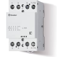 Модульный контактор Finder 3НО+1НЗ, контакта 63А, = 230В AC/DC, - AgSnO2, 226402304710