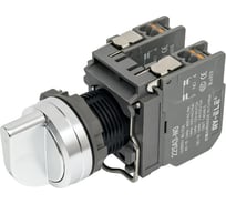 Переключатель 3х коммутационный, с самовозвратом, металл, CONTA TA22SAX1-XF/A/3/ZZ/2NO, 2NO 00-00013058