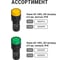 Индикатор значения напряжения TDM ELECTRIC и тока ED16-22VAD d22мм 20В-500В 100А упаковка 5 штук желтый SQ0746-0085 12