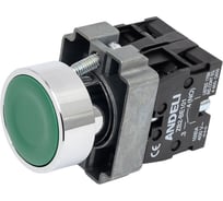 Кнопка ANDELI XB2-BА35 зеленая 1НЗ+1НО ADL10-059