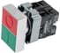 Кнопка ANDELI XB2-BL8325 Пуск-Стоп двойная 1НЗ+1НО ADL10-044 1