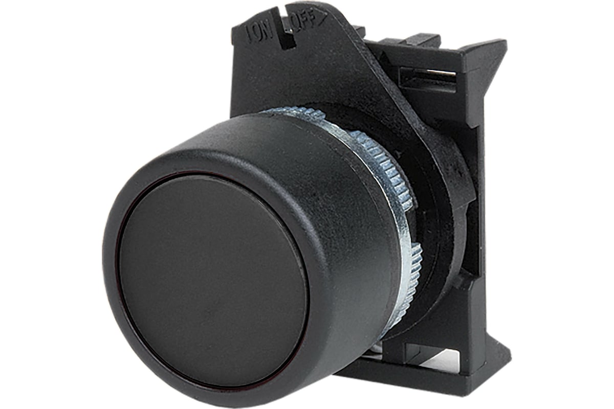 Кнопка DKC плоская, без фиксации, черная ABHTR6 52583 - выгодная цена ...