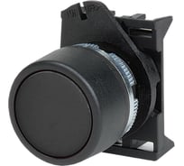 Кнопка DKC плоская, без фиксации, черная ABHTR6 52583