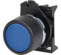 Кнопка DKC плоская, без фиксации, синяя ABHTR4 93711