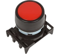 Кнопка DKC плоская, прозрачная без фиксации, красная ABHLR1 93688