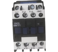 Контактор KRASO КМИ малогабаритный, 18А, катушка управления 220В АС, 1НО KSL KMI-18-220