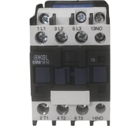 Контактор KRASO КМИ малогабаритный, 18А, катушка управления 380В АС, 1НО KSL KMI-18-380