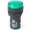 Лампа HLT AD16-22DS (LED) матрица d22мм зеленый 230В IP40 (10шт./уп) 085-06-19 1