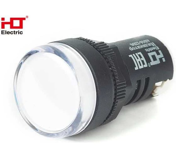 Лампа HLT AD16-22DS (LED) матрица d22мм белый 36В IP40 (10шт./уп) 085-06-07