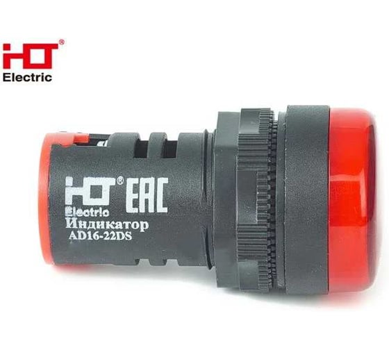 Лампа HLT AD16-22DS (LED) матрица d22мм красный 230В IP40 (10шт./уп) 085-06-24