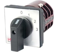 Переключатель кулачковый HLT ПК-1-102 32А 2P 0-1-2-3 IP20 085-21-006