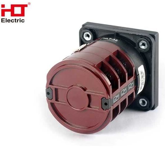 Переключатель кулачковый HLT ПК-1-102 32А 2P 0-1-2-3 IP20 085-21-006