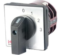 Переключатель кулачковый HLT ПК-1-101 32А 1P 0-1-2-3 IP20 085-21-003