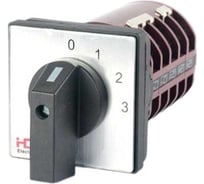 Переключатель кулачковый HLT ПК-1-103 32А 3P 0-1-2-3 IP20 085-21-009