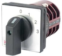 Переключатель кулачковый HLT ПК-1-102 32А 2P 0-1-2-3 IP65 085-21-015