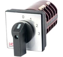 Переключатель кулачковый HLT ПК-1-103 32А 3P 0-1-2-3 IP65 085-21-018