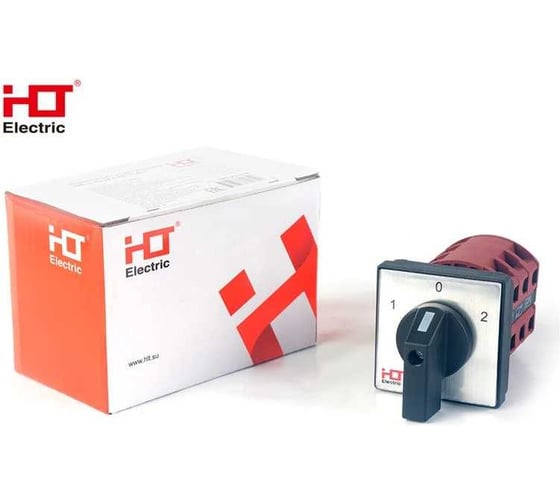 Переключатель кулачковый HLT ПК-1-43 32А 3P 1-0-2 IP20 085-21-047