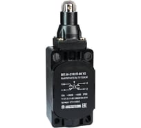 Выключатель путевой Электротехник ВП 36-2102П-66 У2, толкатель с роликом, 1з и 1р, мгновенный, 30x60 мм, без сальника, 3А, IP66 ET010883