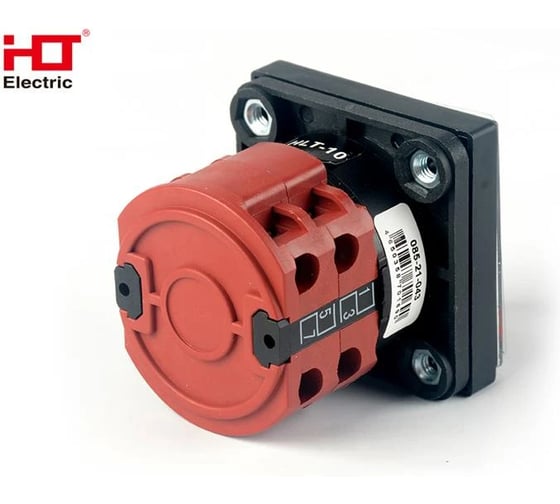 Переключатель кулачковый HLT ПК-1-42 10А 2P 1-0-2 IP20 085-21-043