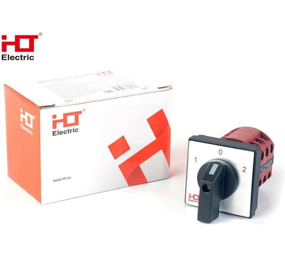 Переключатель кулачковый HLT ПК-1-43 10А 3P 1-0-2 IP20 085-21-045