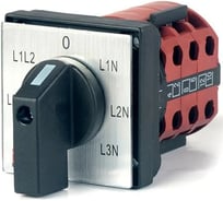 Переключатель кулачковый HLT ПК-1-64 10А для вольтметра IP20 085-21-057