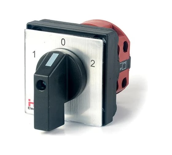 Переключатель кулачковый HLT ПК-1-41 10А 1P 1-0-2 IP20 085-21-041