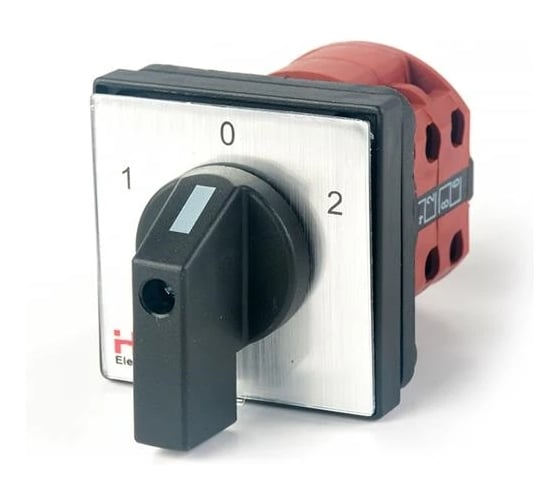 Переключатель кулачковый HLT ПК-1-22 10А 2P 1-0-2 IP20 085-21-031