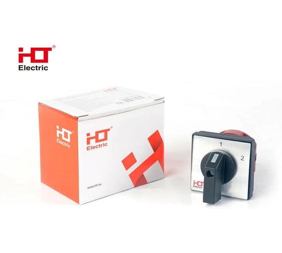 Переключатель кулачковый HLT ПК-1-31 10А 1P 1-2 IP20 085-21-039