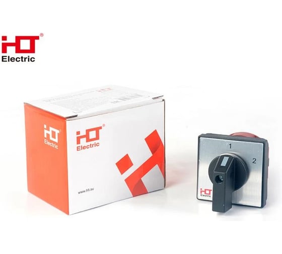 Переключатель кулачковый HLT ПК-1-51 10А 1P 1-2 IP20 085-21-049