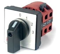 Переключатель кулачковый HLT ПК-1-101 25А 1P 0-1-2-3 IP20 085-21-002