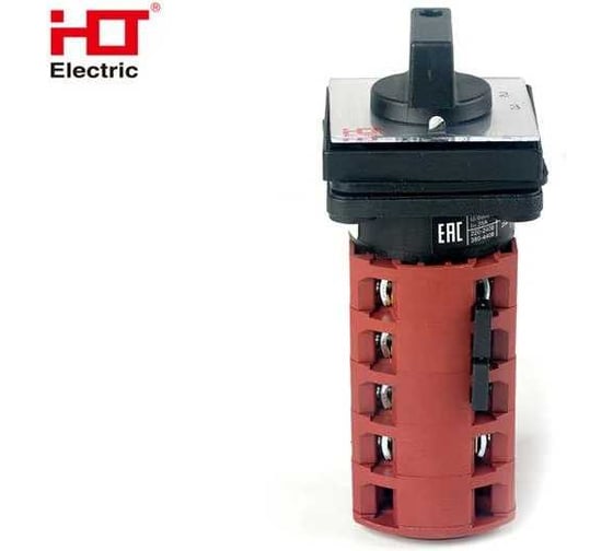 Переключатель кулачковый HLT ПК-1-103 10А 3P 0-1-2-3 IP20 085-21-007