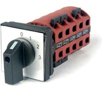 Переключатель кулачковый HLT ПК-1-103 25А 3P 0-1-2-3 IP20 085-21-008