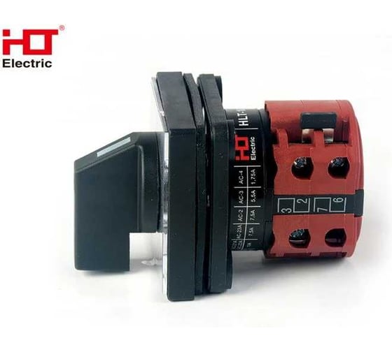 Переключатель кулачковый HLT ПК-1-101 10А 1P 0-1-2-3 IP65 085-21-010