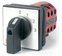 Переключатель кулачковый HLT ПК-1-102 10А 2P 0-1-2-3 IP65 085-21-013