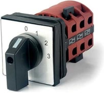 Переключатель кулачковый HLT ПК-1-102 25А 2P 0-1-2-3 IP65 085-21-014