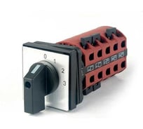 Переключатель кулачковый HLT ПК-1-103 10А 3P 0-1-2-3 IP65 085-21-016