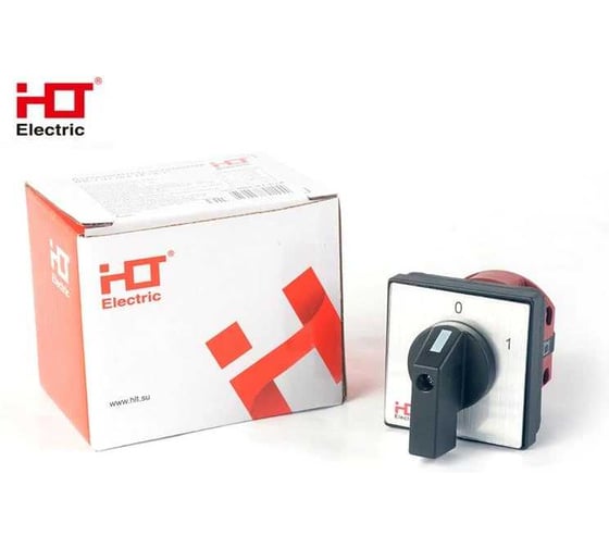 Переключатель кулачковый HLT ПК-1-11 10А 1P 0-1 IP20 085-21-019