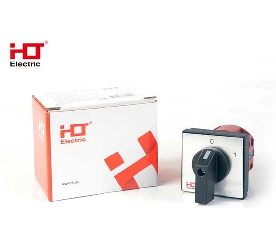 Переключатель кулачковый HLT ПК-1-13 10А 3P 0-1 IP20 085-21-023