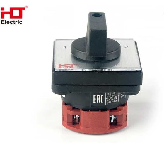 Переключатель кулачковый HLT ПК-1-21 10А 1P 1-0-2 IP20 085-21-029