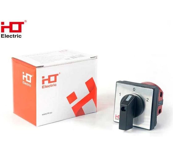 Переключатель кулачковый HLT ПК-1-21 10А 1P 1-0-2 IP20 085-21-029