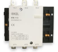 Контактор KRASO КТИ 115А катушка управления 400В AC 1НО KTI-115-400-KSL