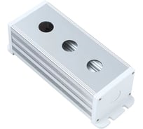 Корпус Электротехник BXM47-В3/22, три отверстия _ 22мм, с проушинами, с сальником, IP65 ET020073