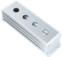 Корпус Электротехник BXM47-В4/22, четыре отверстия _ 22мм, с проушинами, с сальником, IP65 ET020074