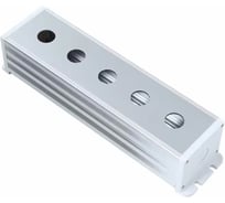 Корпус Электротехник BXM47-В5/22, пять отверстий _ 22мм, с проушинами, с сальником, IP65 ET020075