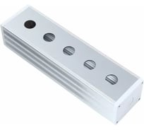 Корпус Электротехник BXM47-A5/22, пять отверстий _ 22мм, с сальником, IP65 ET020070