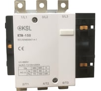 Контактор KRASO КТИ 150А катушка управления 400В AC 1НО KTI-150-400-KSL