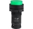 Кнопка с подсветкой КЭАЗ OptiSignal Compact D22 C7-PL-B301 зеленая 1НЗ 24 В AC/DC XB7NW33B2 362085 1
